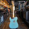 Fender Custom Shop LTD '60 Tele Custom Heavy Relic Aged Daphne Blue over 3-Color Sunburst