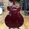 Guild MIK Starfire V Semi-hollow with Guild Vibrato 2014 Transparent Cherry Red w/Original Hard Case
