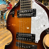 Hofner HI-459 Ignition Series Violin Hollow Body Electric Guitar 2006 Sunburst w/Hard Case