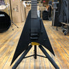 ESP LTD Arrow Black Metal 2021 Black Satin w/V-Alexi Form Fit Case