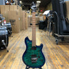 EVH Wolfgang Standard QM Solid Body 2020 Chlorine Burst w/Padded Gig Bag