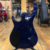 Peavey Millennium BXP 5-String Bass Early 2000s Transparent Blue Quilt w/Hard Case