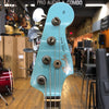 Fender Custom Shop '66 Jazz Bass Journeyman Relic Aged Daphne Blue w/Matching Headstock, Hard Case