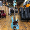 Fender Custom Shop '66 Jazz Bass Journeyman Relic Aged Daphne Blue w/Matching Headstock, Hard Case