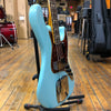 Fender Custom Shop '66 Jazz Bass Journeyman Relic Aged Daphne Blue w/Matching Headstock, Hard Case