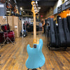 Fender Custom Shop '66 Jazz Bass Journeyman Relic Aged Daphne Blue w/Matching Headstock, Hard Case