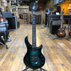 Ernie Ball Music Man John Petrucci Majesty Emerald Sky w/Hard Case