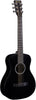 Martin LX Black Little Martin Acoustic Black w/Padded Gig Bag