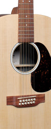 Martin D-X2E 12-String Sitka Spruce/Mahogany Dreadnought Acoustic-Electric w/Padded Gig Bag