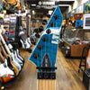 ESP LTD MH-203QM See Thru Blue w/Floyd Rose