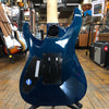 ESP LTD MH-203QM See Thru Blue w/Floyd Rose