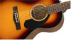 Fender CP-60S Parlor Acoustic 3-Color Sunburst