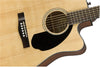 Fender CD-60SCE Dreadnought Acoustic-Electric Natural