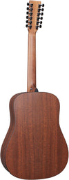 Martin D-X2E 12-String Sitka Spruce/Mahogany Dreadnought Acoustic-Electric w/Padded Gig Bag