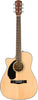 Fender CC-60SCE Concert Acoustic-Electric, Left-handed