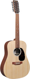Martin D-X2E 12-String Sitka Spruce/Mahogany Dreadnought Acoustic-Electric w/Padded Gig Bag