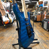 ESP LTD MH-203QM See Thru Blue w/Floyd Rose