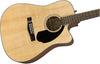 Fender CD-60SCE Dreadnought Acoustic-Electric Natural