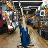 ESP LTD MH-203QM See Thru Blue w/Floyd Rose