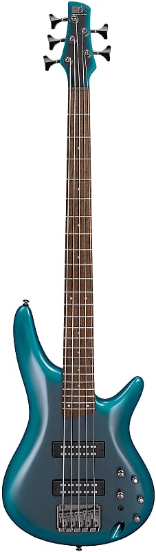 Ibanez Standard SR305E 5 String Bass Cerulean Aura Burst