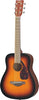 Yamaha JR2 3/4 Scale Mini Folk Guitar Tobacco Sunburst w/Padded Gig Bag