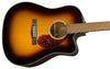 Fender CD-140SCE Dreadnought Acoustic-Electric Sunburst w/Hard Case