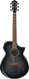 Ibanez AEWC400 Acoustic-Electric Guitar Transparent Black Sunburst High Gloss