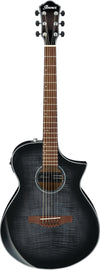 Ibanez AEWC400 Acoustic-Electric Guitar Transparent Black Sunburst High Gloss