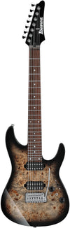 Ibanez Premium AZ427P1PB 7-string Electric Guitar Charcoal Black Burst w/Padded Gig Bag