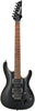 Ibanez S570AH Solid Body Silver Wave Black