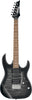 Ibanez Gio GRX70QA Solid Body Transparent Black Sunburst