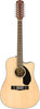 Fender CD-60SCE 12-String Spruce/Mahogany Dreadnought Acoustic-Electric