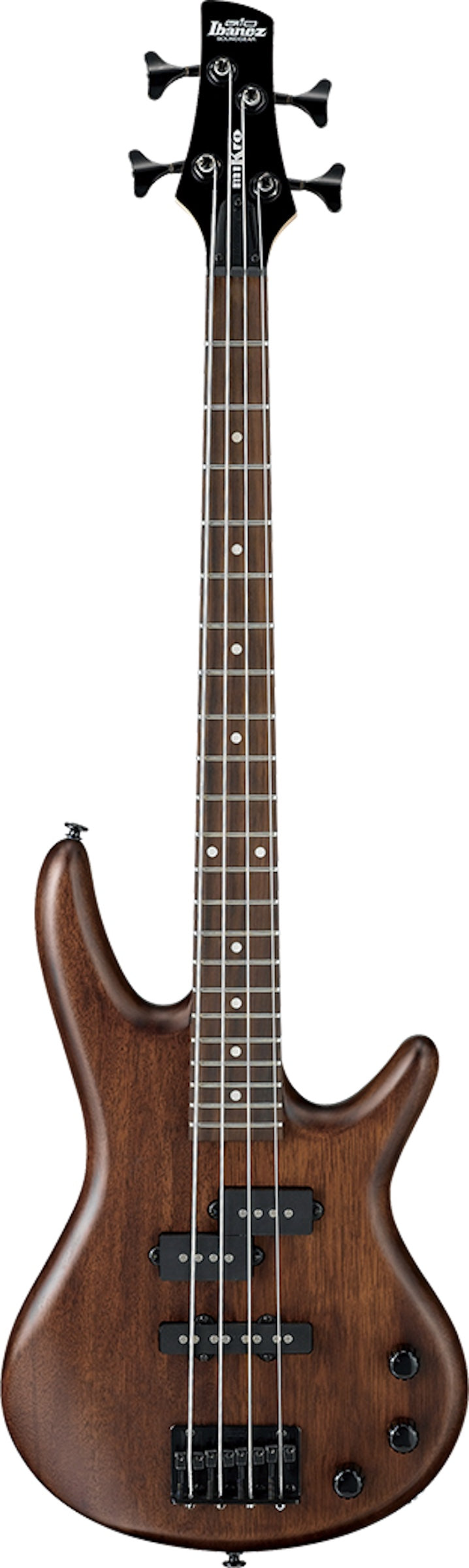 Ibanez miKro GSRM20 Short Scale Bass Guitar Walnut Flat Music Makers