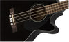 Fender CB-60SCE Acoustic-Electric Bass Black