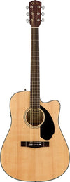 Fender CD-60SCE Dreadnought Acoustic-Electric Natural