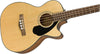 Fender CB-60SCE Acoustic-Electric Bass Natural