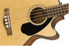 Fender CB-60SCE Acoustic-Electric Bass Natural